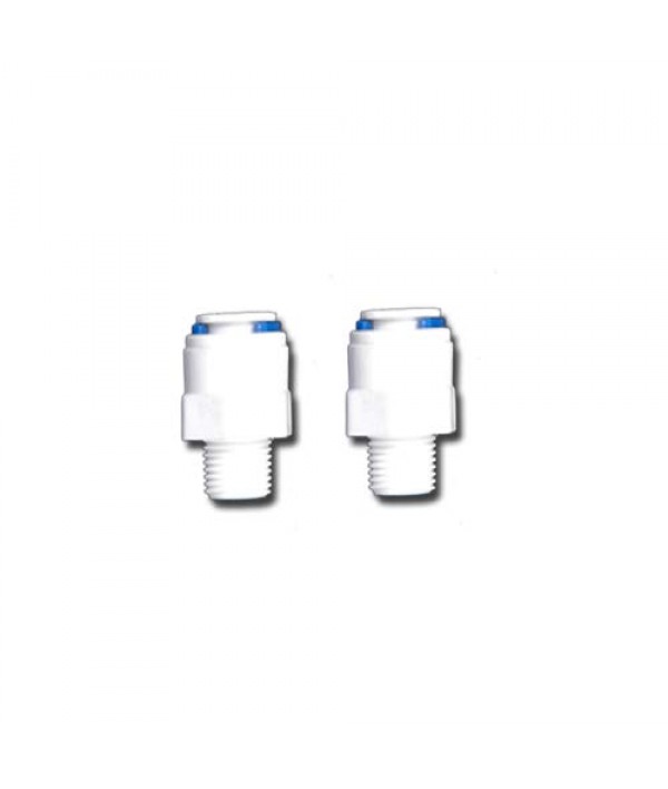 Wellon Blue High Quality 36V DC Solenoid Valve Suitable for All Types of RO Water Purifier (Jacco) with connectors