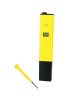 WELLON Digital Portable Pen Type pH Meter Tester with Automatic Calibration (Yellow)