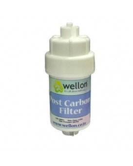 Wellon Post Carbon Filter for RO Water Purifier (4 INCH)