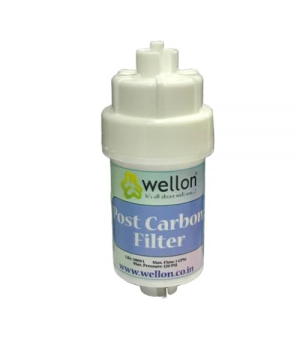 Wellon Post Carbon Filter for RO Water Purifier (4 INCH)