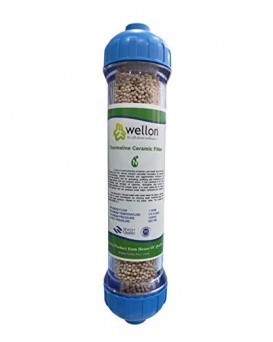 Wellon 10 Inch Tourmaline Ceramic Filter Suitable for All Types of RO Water Purifier