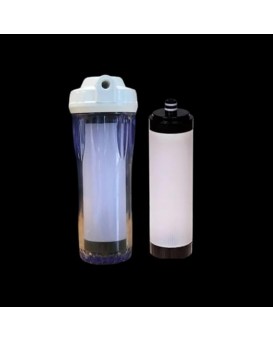 Wellon 10 inch washable Ultrafiltration (UF) Filter with 10 inch Transparent Housing.