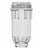 Wellon Water Filter System Pre Filter for Filtered Water Throughout The House, 40 Micron Pre-Filter System, 1" Mnpt + 3/4" Fnpt + 3/4" Mnpt, BPA Free with Fast Flow Rate