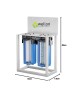 Wellon Two Stage 10-Inch Mainline Hard Water Filter for Tank |Water Softener for Home |Applicable for 1BHK Home with High Sediment |Whole House Water Filter | Wall/Floor Mount.(1 BHK - High Sediment)