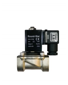 WELLON Round Star 3/4 Steel Solenoid valve.