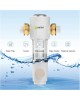 Wellon Water Filter System Pre Filter for Filtered Water Throughout The House, 40 Micron Pre-Filter System, 1" Mnpt + 3/4" Fnpt + 3/4" Mnpt, BPA Free with Fast Flow Rate