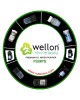 WELLON Gold 100 GPD Booster Pump for All Types of Water Purifier+Elbows+Teflon Tape (Black)