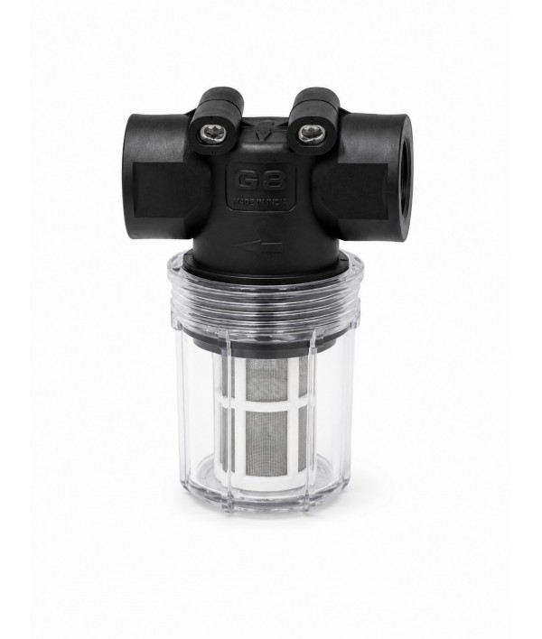 Wellon FirstGuard Mini Plus 3/4 Inch | Compact Sediment & Anti Scale Water Filter for Geyser, Washing Machine & Dishwasher