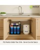 Wellon 15 LPH Openflow 11-Stage Undersink RO Water Purifier with Health Booster | RO + UV + UF + TDS Controller | 4 Gallon Pressure Tank | Free Pre-Filter Kit