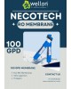 Necotech Membrane 100 GPD Blue Membrane Suitable for All Types of RO Water Purifier.