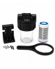 Wellon FirstGuard MainLine Plus 1/2" Whole House Water Filter | Reusable Stainless Steel Mesh + Polyphosphate Scale Protection Filter for Complete Home Water Protection