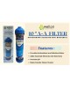 WELLON 10 INCH AAA (Anti-oxidant Alkaline Anti-Bacterial) Filter
