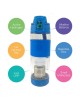 WELLON Gold Alkaline Sports Water Bottle For Healthy Drinking Water (Blue)
