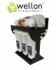 Wellon 40 LPH RO Water Purifier System with TDS Controller, Black Frame | Commercial & Industrial RO + Multi-Stage Filtration for Homes, Offices, Restaurants & Cafes