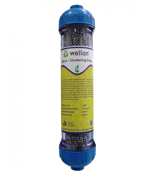 WELLON 10" Micro Clustering Filter for All Types of Water Purifiers.