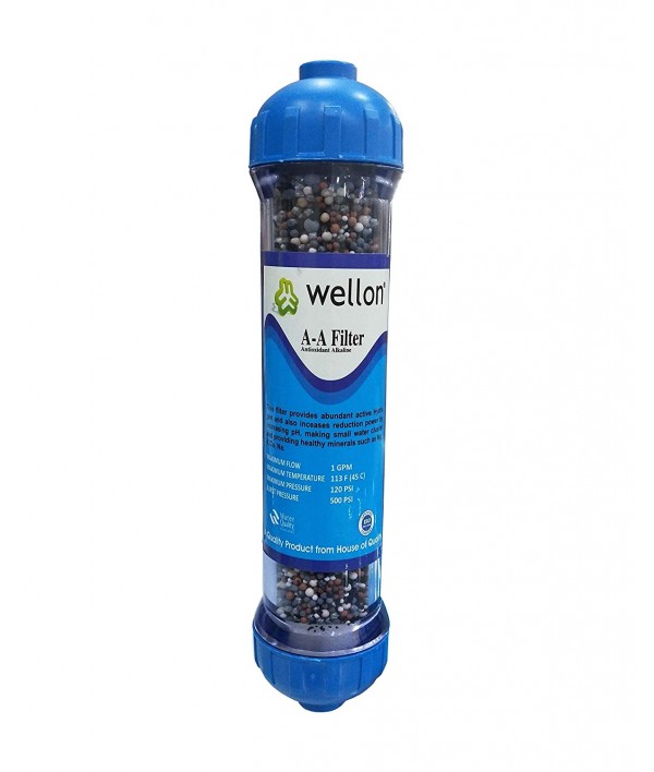 Wellon Antioxidant Alkaline Anti Bacterial Filter Cartridge 10 Inch for All Kind of Water Purifier