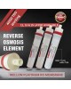Wellon Platinum Membrane for All Type of RO Water Purifier (80 GPD, 2500 TDS)