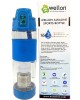 WELLON Gold Alkaline Sports Water Bottle For Healthy Drinking Water (Blue)