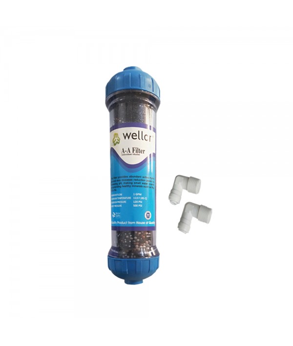 Wellon Antioxidant Alkaline Filter Cartridge 10 Inch for All Kind of Water Purifier