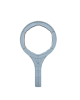 Wellon 10-Inch Washable UF Filter Kit with Transparent Housing – Includes UF Filter, 10” Clear Housing, Bracket, Spanner, Elbow Connectors, Teflon Tape & 4 Meter 3/8” CCK Pipe – for Pre-Filtration