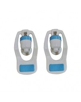Wellon High Quality Plastic Female Tap for Dispenser (2 Pcs)(Cold)
