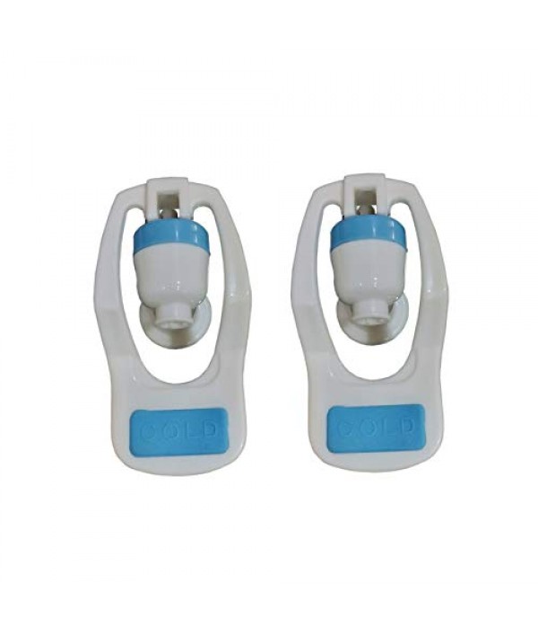 Wellon High Quality Plastic Female Tap for Dispenser (2 Pcs)(Cold)