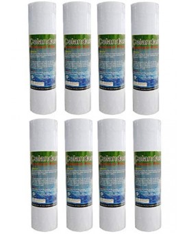 Colandas PP Spun Sediment Filter 8 Pieces Set for pre-Filtration Process for RO Water Purifier(Pack of 8)